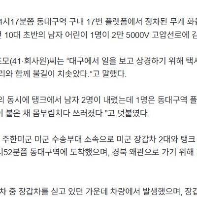 (*혐)실제 감전 장면 있음....지하철 위로 올라가서 생쇼하다가 죽는 사건이 꽤 많네요
