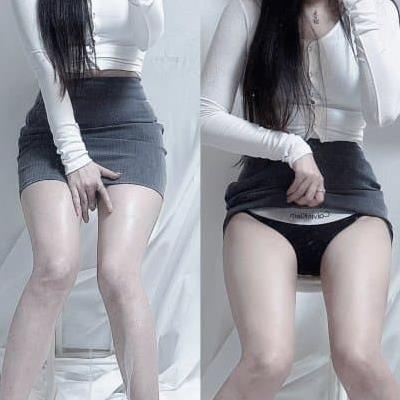 빠꾸없이 팬티 보여주는 누나