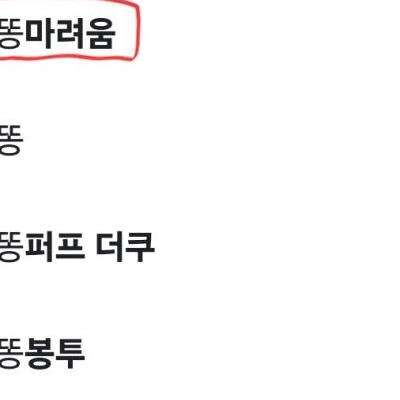 다이소 가면 똥