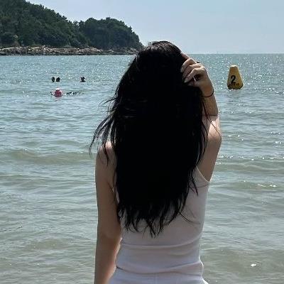 해수욕장 참 보기좋은 풍경
